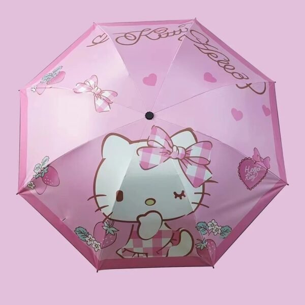 ร่มพับพกพา ลายการ์ตูน - Image 4