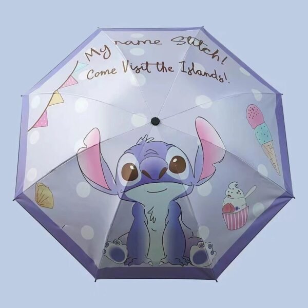 ร่มพับพกพา ลายการ์ตูน - Image 7