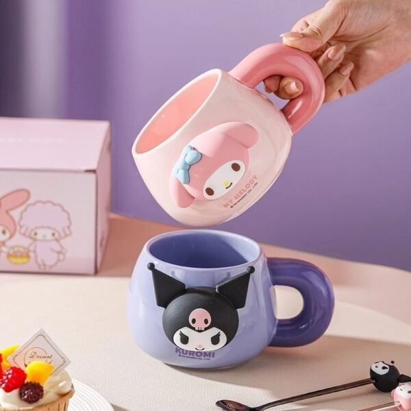 ถ้วยเซรามิกพร้อมช้อน ลาย Sanrio - Image 4