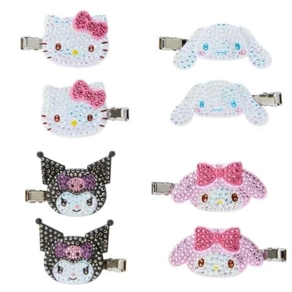 กิ๊บเพชรติดผม Sanrio hair clip นำเข้าจากญี่ปุ่น